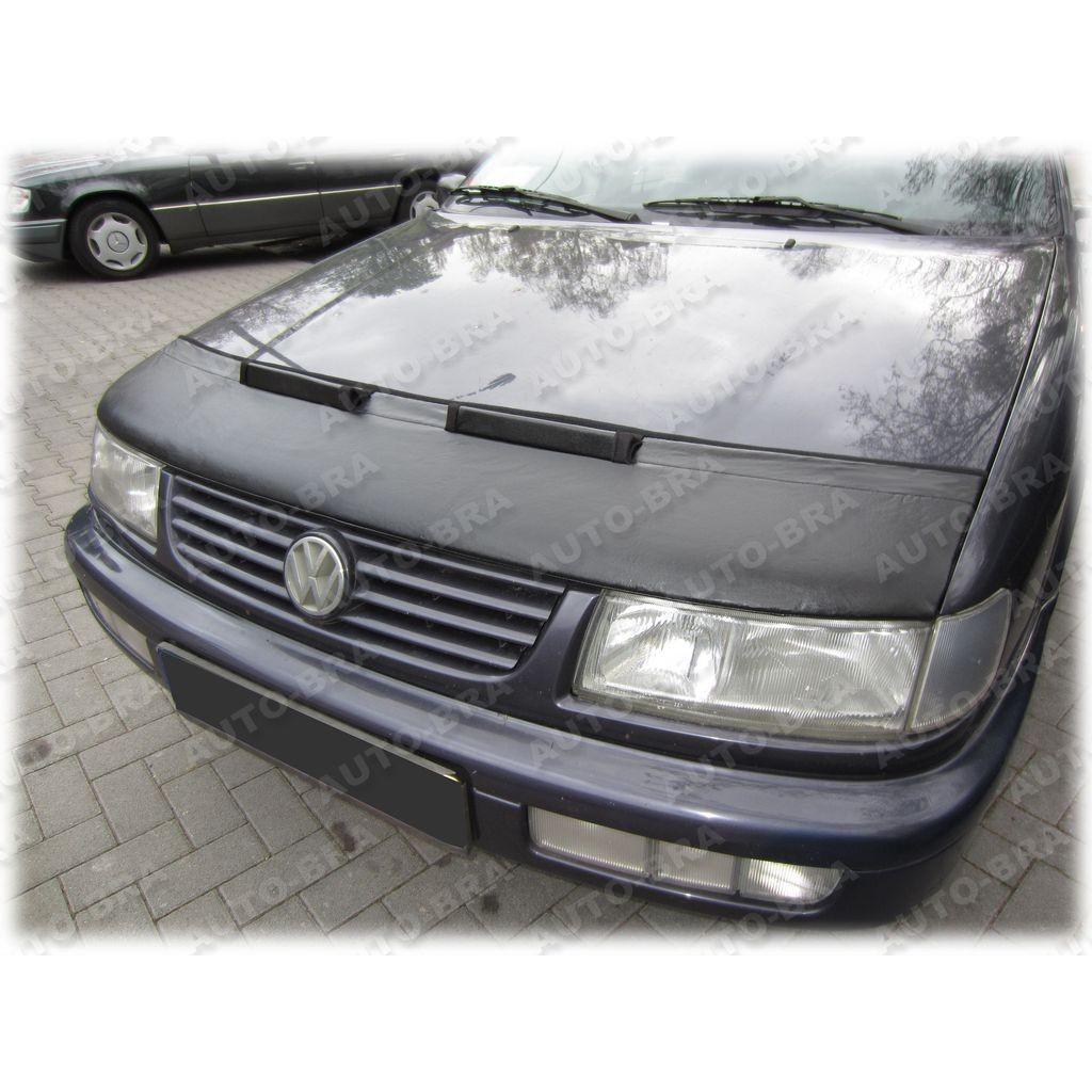 thumbnail image 2 of LeBra Front End Mask Cover For VW Passat 2006-2010 - Black Vinyl, Custom Fit 2 of 6