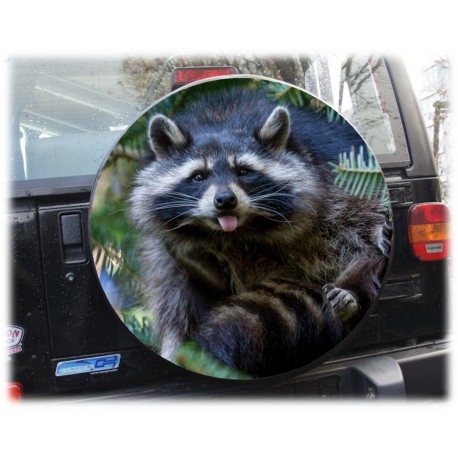 Themes Raccoon Spare Wheel Cover
