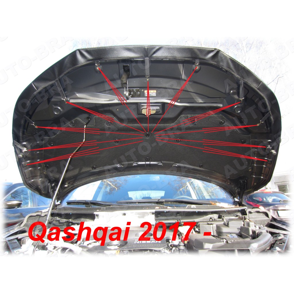 Steinschlagschutz Motorhaubenschutz Haubenbra Renault Clio V