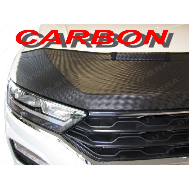  Black Bull Bra de Capot pour VW Polo 6N CARBON Capot Protège  Masque de voiture Car Bra