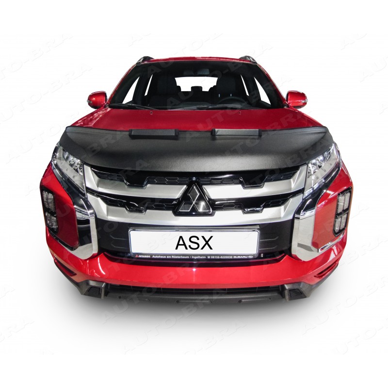 Haubenbra Mitsubishi ASX Steinschlagschutz Car Bra Tuning Automaske Black Bull 