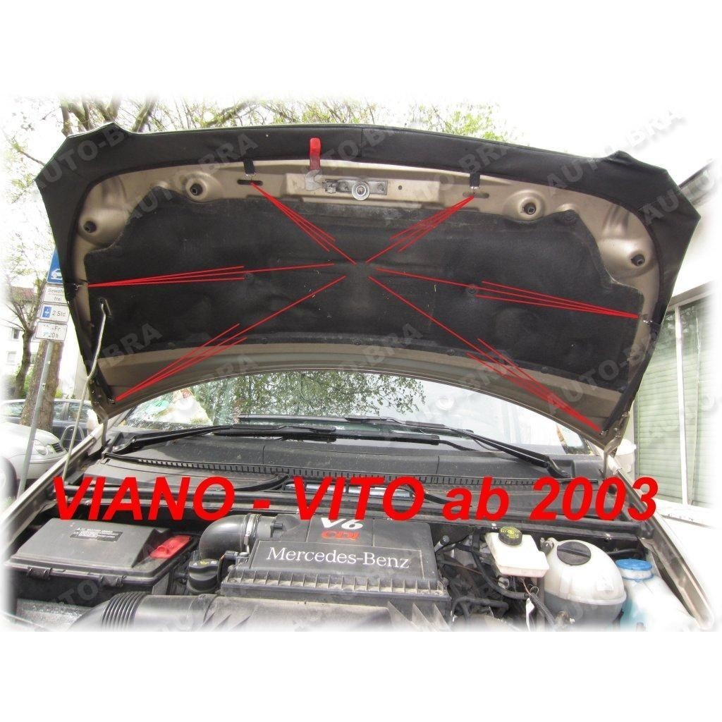 thumbnail image 2 of Auto-Bra Carbon Fiber Look Bonnet Bra For Mercedes W639 Vito Viano 2003-2014 – Stoneguard 2 of 5